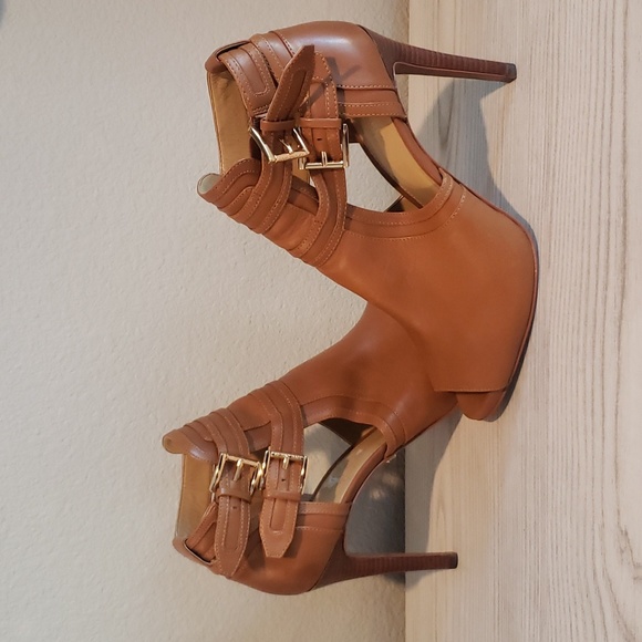 michael kors blaze denim bootie